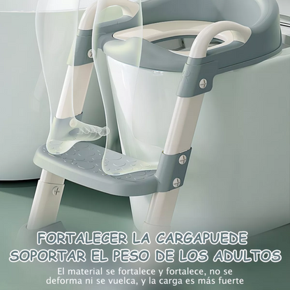 Asiento Adaptador Escalera Inodoro Niños