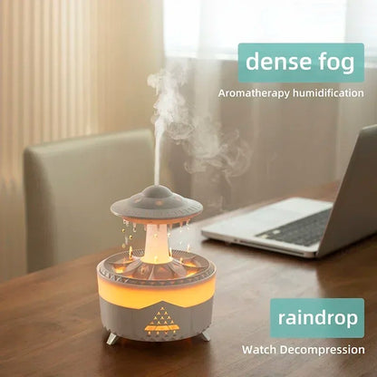 Humidificador aromaterapia lluvia