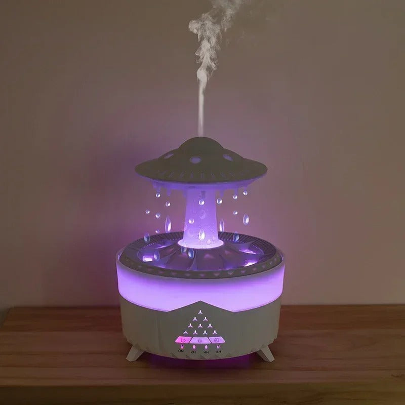 Humidificador aromaterapia lluvia